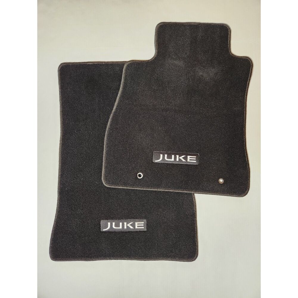 Nissan Juke Front Floor Mats – Black OEM Carpet Pair
